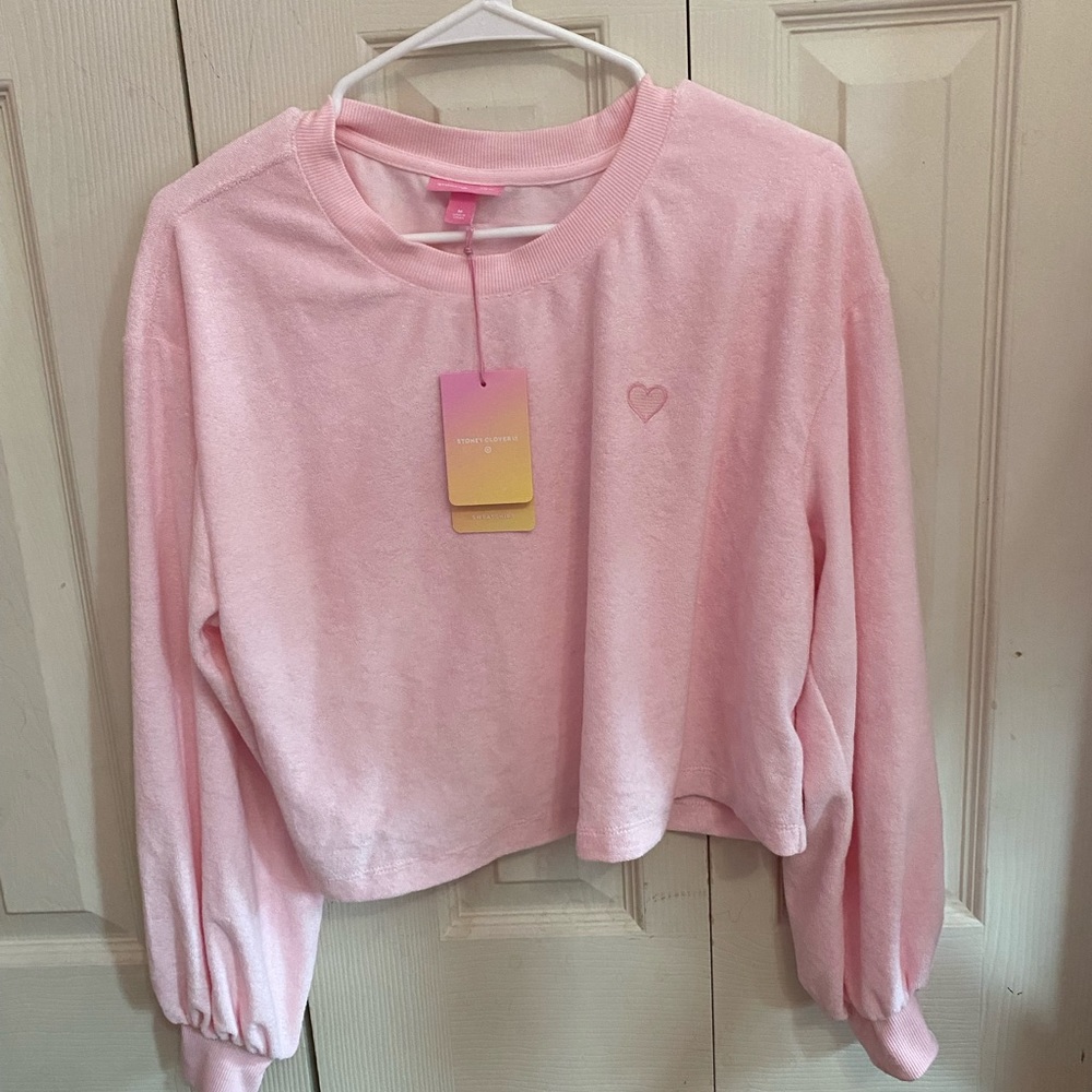 Stoney Clover Lane X Target Terry cloth sweatshirt